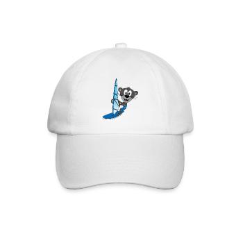 SURFER - WINDSURFER - PANTHER - WASSERSPORT - TIER - Baseballkappe - Weiß/Weiß - Vorne