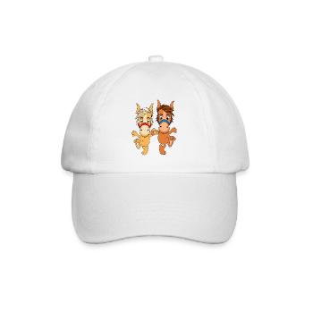 TANZEN - PFERDE - PONYS - LIEBE - LOVE - TIERE - Baseballkappe - Weiß/Weiß - Vorne