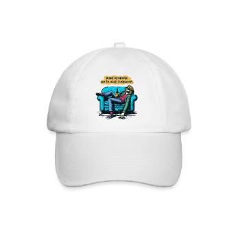 Wake Up Drunk Go To Sleep Fucked Up Funny Sayings - Baseball Cap - white/white - Front