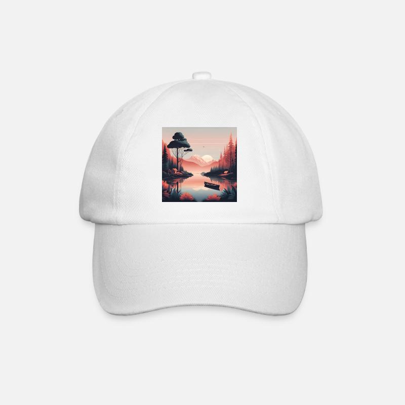 Le calme - Casquette classique - blanc/blanc