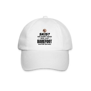 Pieds nus Ski nautique Sports extrêmes Pieds nus - Casquette classique - blanc/blanc - Devant