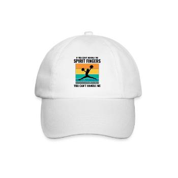 Pom-pom girl Cheerleading Girl Cheering Cheer Squad - Casquette classique - blanc/blanc - Devant