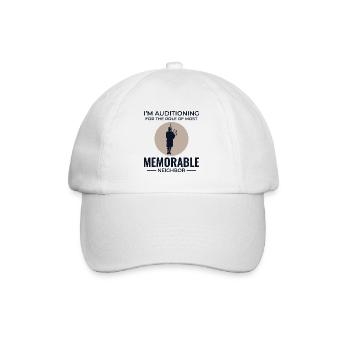 Instrument de joueur de cornemuse Musique écossaise - Casquette classique - blanc/blanc - Devant