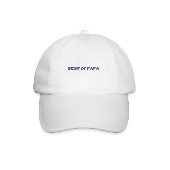 HAPPY BIRTHDAY DAD. DAD. FATHER's DAY. FATHER - Baseball Cap - white/white - Front