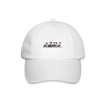 Cyclisme - Casquette classique - blanc/blanc - Devant