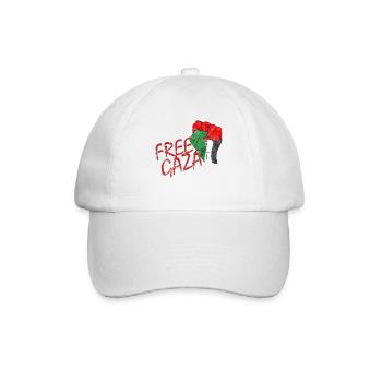Libérez la Palestine Libérez la Liberté Palestine - Casquette classique - blanc/blanc - Devant