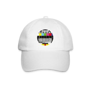 Image d’essai Rétro Vintage - Casquette classique - blanc/blanc - Devant