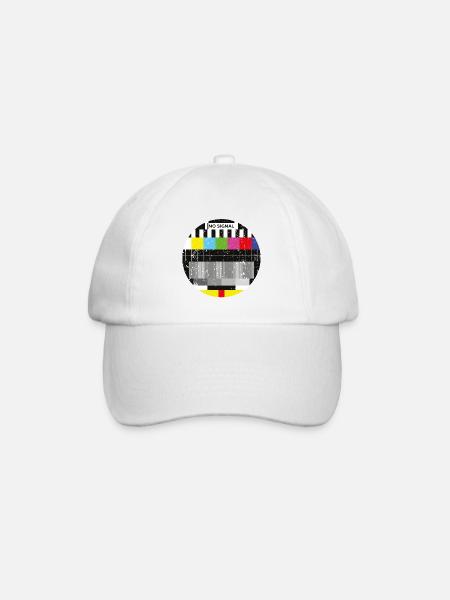 Image d’essai Rétro Vintage - Casquette classique - blanc/blanc