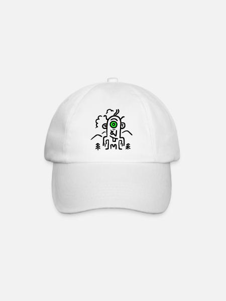 Zyklob minimal - Casquette classique - blanc/blanc