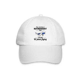 RC Model Planes Airplane Aircraft Pilot Funny Gift - Baseball Cap - white/white - Front