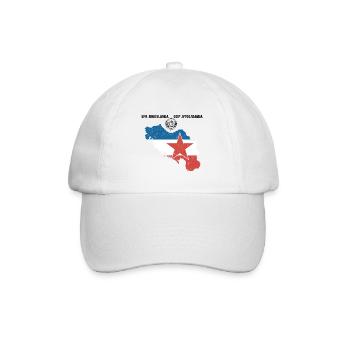 Yugoslavia SFRJ Jugo Kosovo Gift Tito - Baseball Cap - white/white - Front