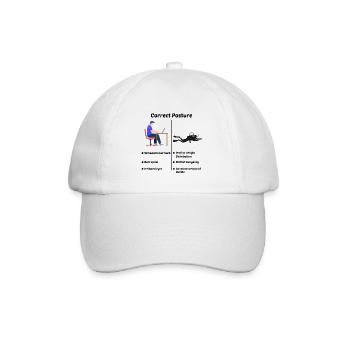 Scuba Diving Diver Computer Engineer Programmer - Baseball Cap - white/white - Front