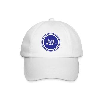 Partitions musicales - Casquette classique - blanc/blanc - Devant