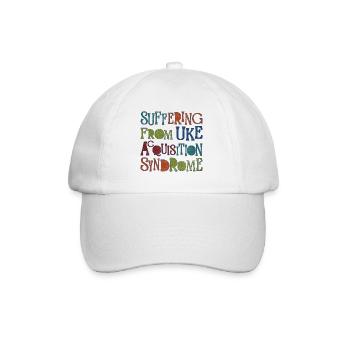 Suffering from Uke Acquisition Syndrome - Baseball Cap - white/white - Front