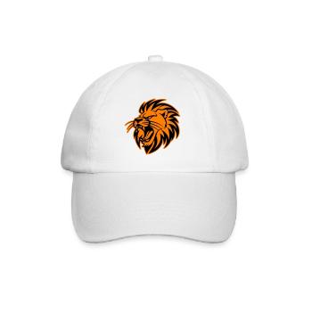 Symbole de la tête de lion Lion - Casquette classique - blanc/blanc - Devant