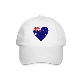 Drapeau australien - Casquette classique - blanc/blanc - Devant