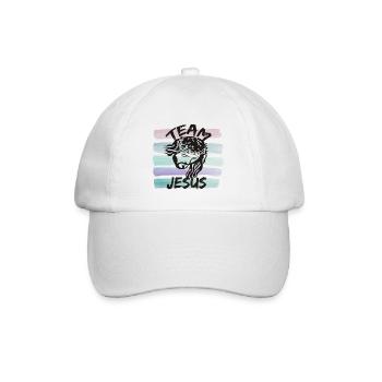 Team Jesus - Casquette classique - blanc/blanc - Devant