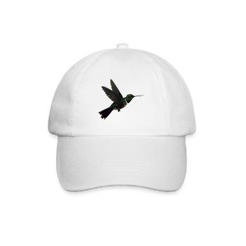 Colibri, Oiseau, Nature, Animaux, Nature sauvage - Casquette classique - blanc/blanc - Devant