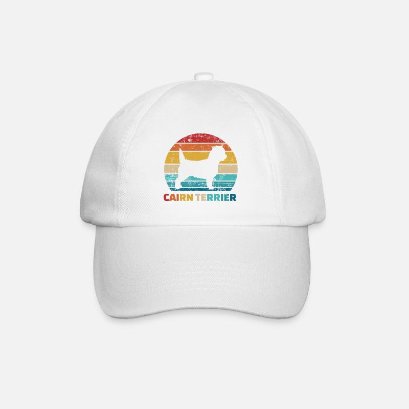 Cairn Terrier - Casquette classique - blanc/blanc