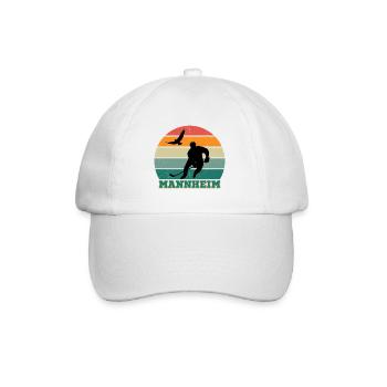 Mannheim, ma ville ! - Casquette classique - blanc/blanc - Devant