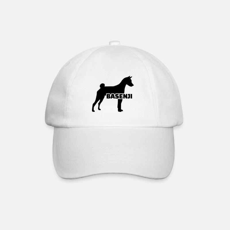 basenji - Casquette classique - blanc/blanc