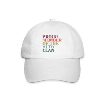 Proud Member of the Alto Clan Vintage - Baseball Cap - white/white - Front