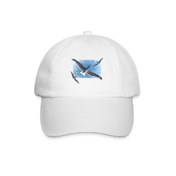 be free as a bird - Baseball Cap - white/white - Front