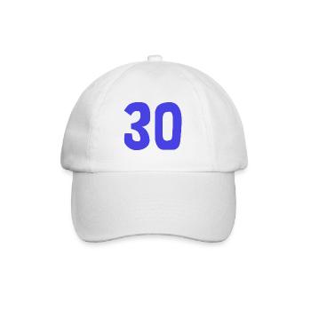 30. 30 YEARS. 30th ANNIVERSARY. 30TH ANNIVERSARY. - Baseball Cap - white/white - Front