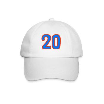 20. 20 YEARS. 20th ANNIVERSARY. 20TH ANNIVERSARY. - Baseball Cap - white/white - Front