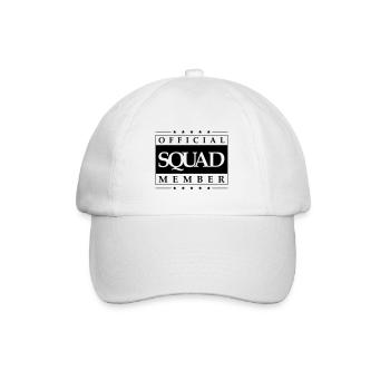 Squad member - Casquette classique - blanc/blanc - Devant