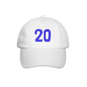 20. 20 YEARS. 20th ANNIVERSARY. 20TH ANNIVERSARY. - Baseball Cap - white/white - Front