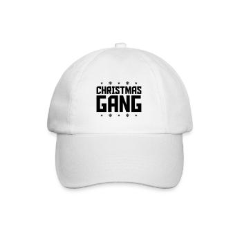 Christmas gang crew fête noël - Casquette classique - blanc/blanc - Devant