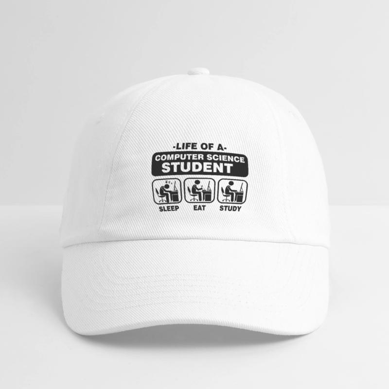 Student Computer Science Programming Gift Nerd Admin Baseball Cap