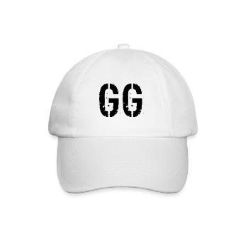 GG Gutes Spiel - Baseballkappe - Weiß/Weiß - Vorne