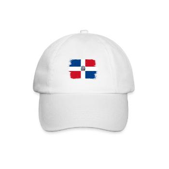 Dominican Republic Flag Dom Rep Flag Trip - Baseball Cap - white/white - Front