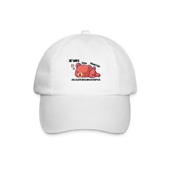 Je vais m'en remettre j'ai juste besoin de repos - Casquette classique - blanc/blanc - Devant