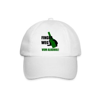 Éloignez-vous de l'alcool - Casquette classique - blanc/blanc - Devant