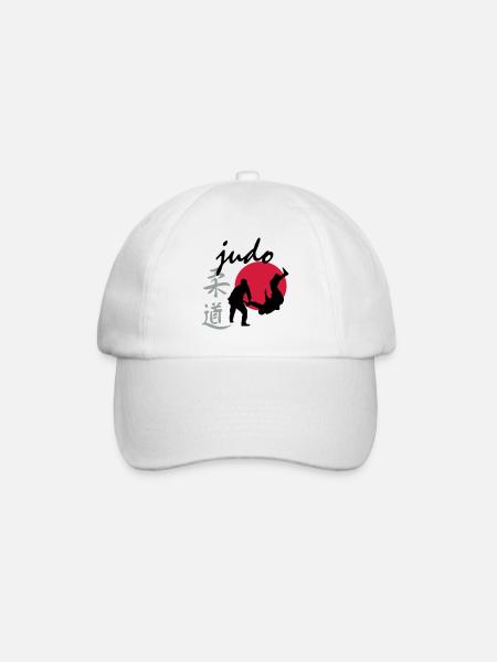 Judo - Baseballkappe - Weiß/Weiß