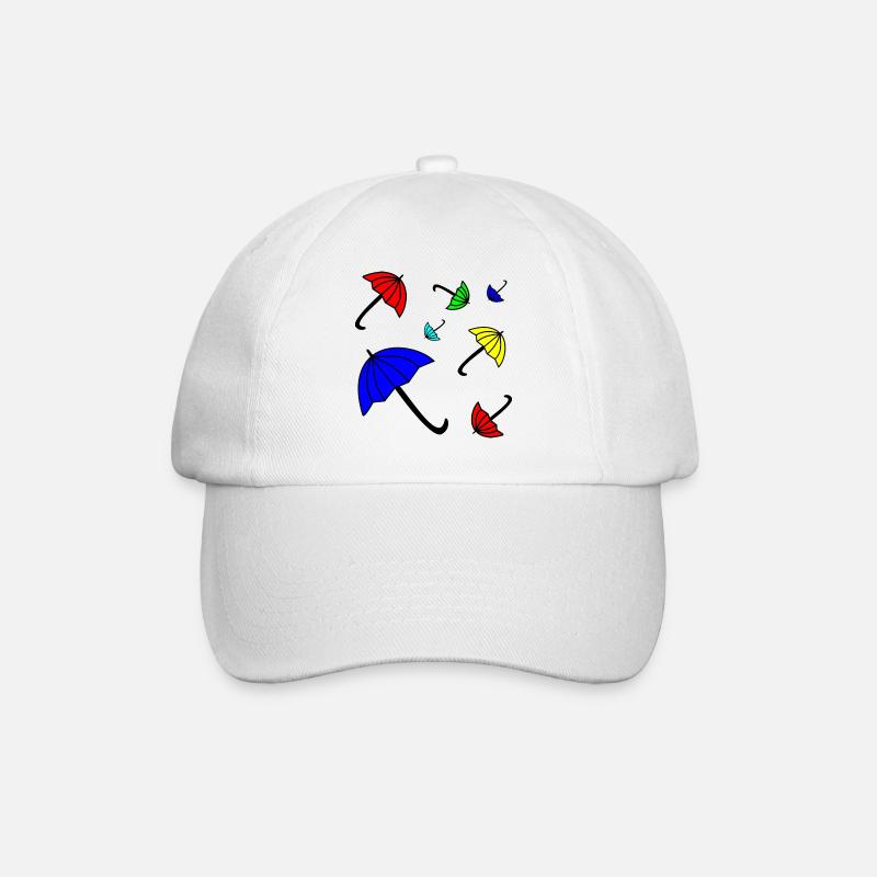T-shirt Parasol - Casquette classique - blanc/blanc