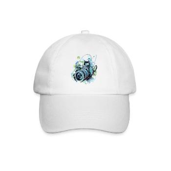 Urban Burst Camera - Baseball Cap - white/white - Front
