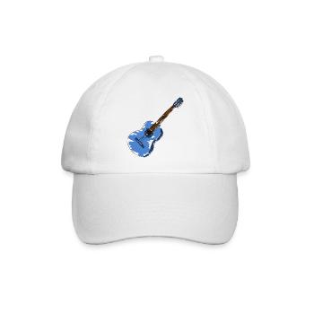 guitare - Casquette classique - blanc/blanc - Devant