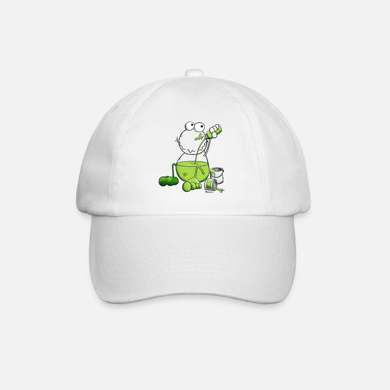 Grenouille Couleur - Casquette classique - blanc/blanc