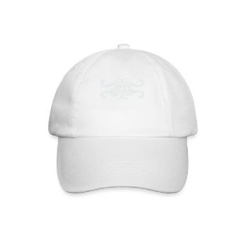 cadeau de chemise amusant amusant - Casquette classique - blanc/blanc - Devant