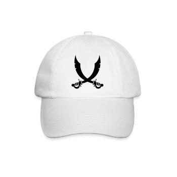 swords - Baseball Cap - white/white - Front