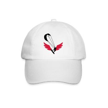 Kiteboarding Kitesurfing Kitesurf Kitesurfer Kiter - Baseball Cap - white/white - Front