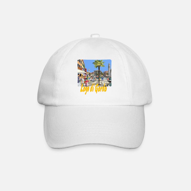 Lac de garde - Casquette classique - blanc/blanc