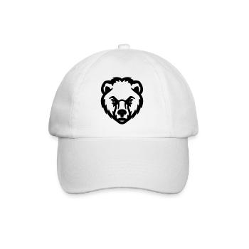 tête d'ours - Casquette classique - blanc/blanc - Devant