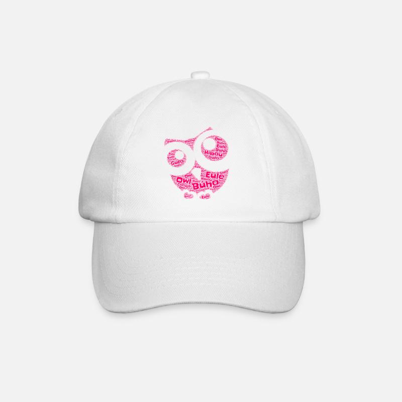 Hibou - Casquette classique - blanc/blanc