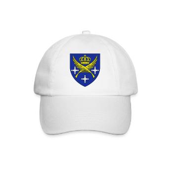 City coat of arms Saint Etienne Loire - Baseball Cap - white/white - Front