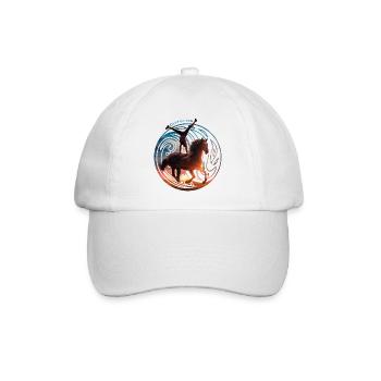 East Wind The Great Hurricane Yin & Yang Symbol - Baseball Cap - white/white - Front